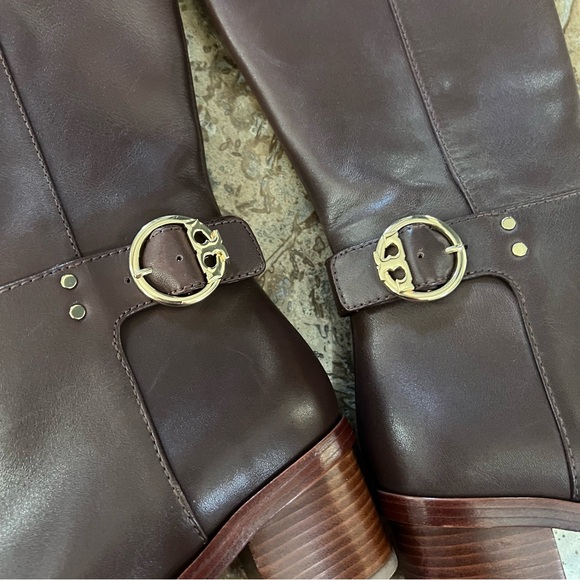 🌺NWT Tory Burch Sofia Riding Boot Brown Size 6 - Picture 6 of 8